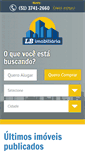 Mobile Screenshot of lbimobiliaria.com.br